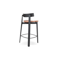 Nora Bar & Counter Chair Black
