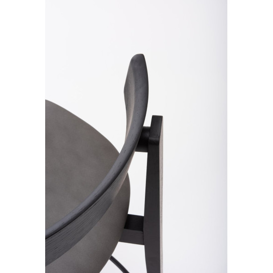 Nora Bar & Counter Chair Black