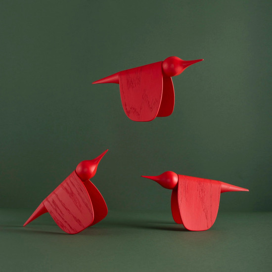 Tica - Oak, Red